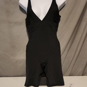 Maidenform Black Shapewear V-Neck Bodysuit